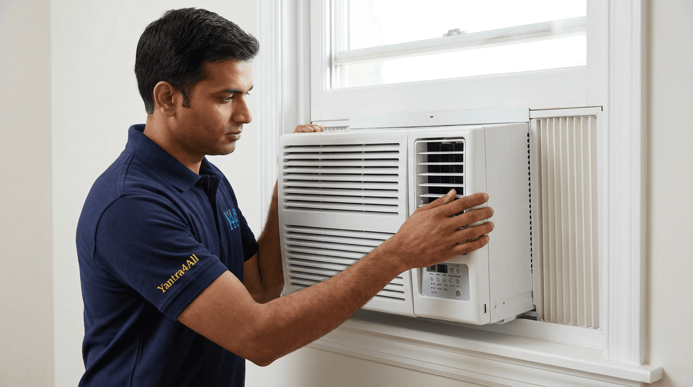 Window AC Installation