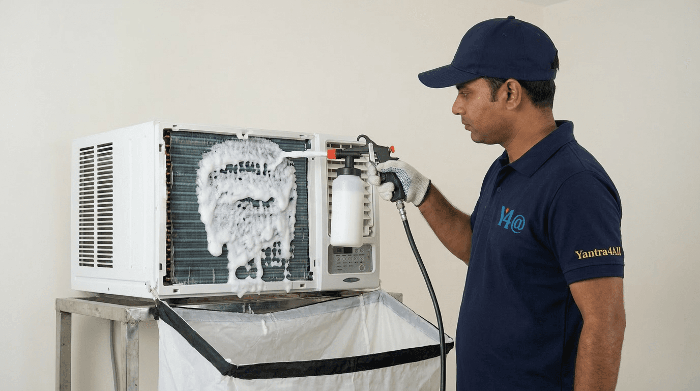 Foam + Power-Jet Service (Window AC)